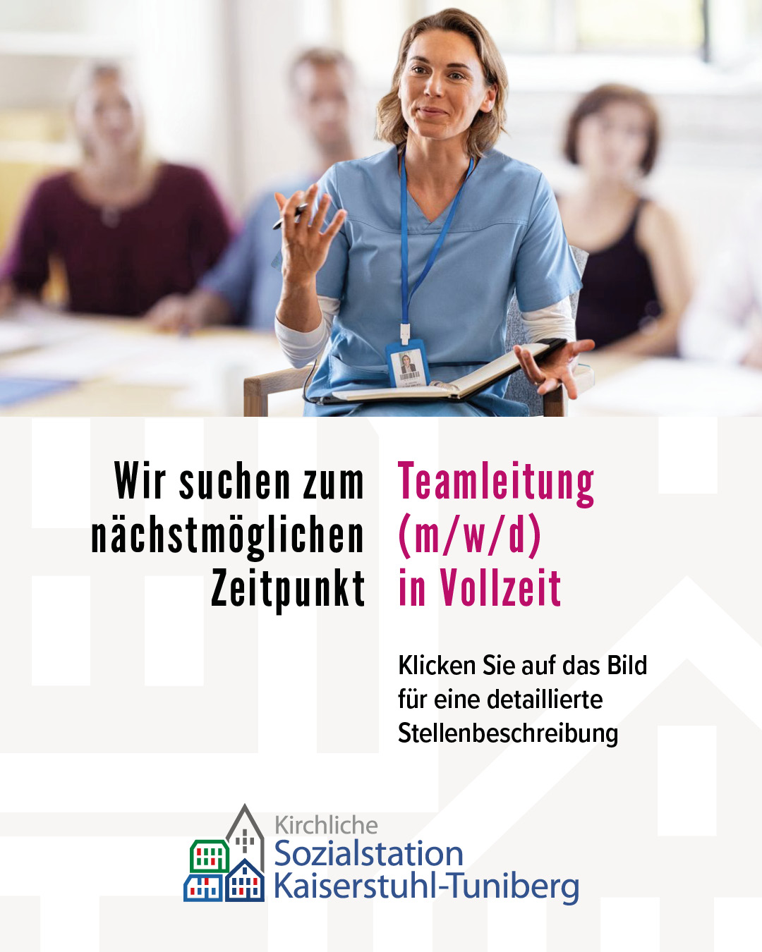 Stellenanzeige Teamleiterin insta